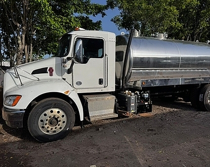 2018 Kenworth T270 124,789 Miles! NEW 2,500 gal aluminum tank