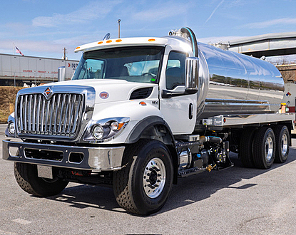 2027 International HV607 NEW 4,000 gallon Aluminum vacuum tank NEW NVE4310