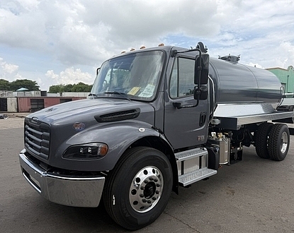 2027 Freightliner M2 Gun Metal! NEW 2,500 gal steel vacuum tank new B500 blower