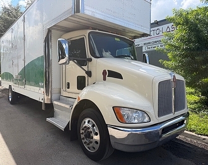 2015 Kenworth T270 cream color NEW 2,500 gal steel tank new nve607