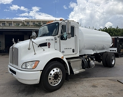 2020 Kenworth T270 NEW 2,500 gal steel vacuum tank, NEW Masport mamba