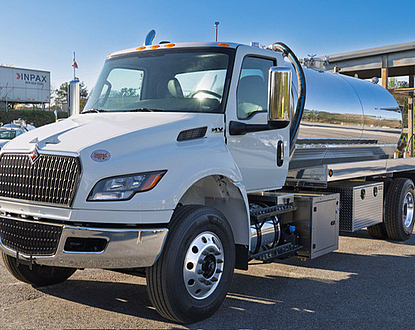 2027 International MV607 NEW 2,500 gal 2 comp with Moro pump and moro Jetter