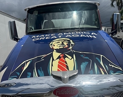 Viking Truck-Trump Truck 2020 Peterbilt 579 NEW 4000 gallon steel vacuum tank