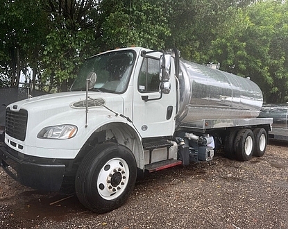 2019 Freightliner M2 Tandem,Cummins,Allison auto,NEW 3600 gal alum, NEW Pump
