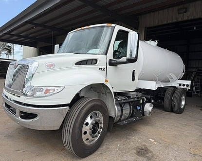 2027 International HV single axle cummins B6.7 NEW 2,500 gal new masport mamba