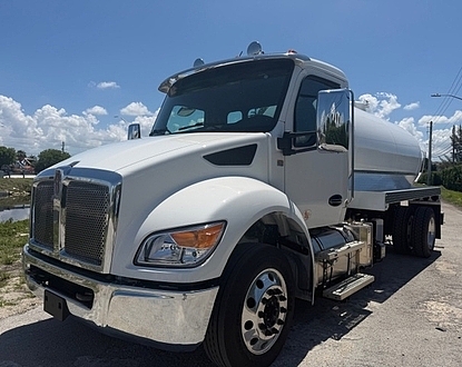 NEW 2025 Kenworth T280, NEW 2,500 gal steel vacuum tank,NEW NVE607 vacuum pump