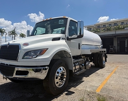 2026 International MV,Cummins,allison NEW 2,500 gal steel, new masport mamba