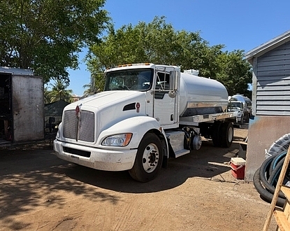 2021 Kenworth T270 non cdl NEW 2,500 gal steel vacuum tank NEW Masport Cobra