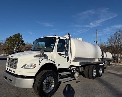 2018 Freightliner NEW 3,500 gallon Steel vacuum tank NEW masport mamba