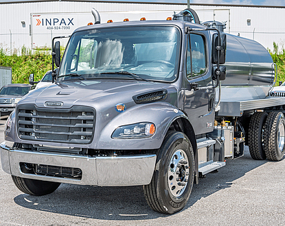 2027 Freightliner M2 Gun Metal! NEW 2,500 gal steel vacuum tank new B500 blower