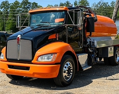 Harley Truck 2019 Kenworth T270 NEW 2500 gal steel 2 compartment jetter system