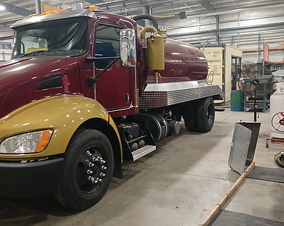 2018 Kenworth T270 Iron Man NEW 2500 gal steel LCM tank, NEW wally!